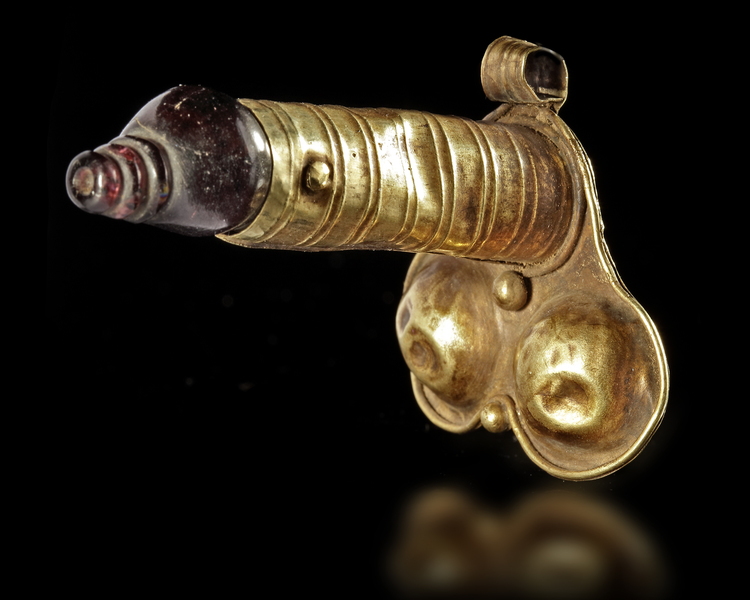 A PHALLIC AMULET, 2ND-3RD CENTURY BC