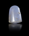 A BLUE CHALCEDONY NEO ASSYRIAN STAMP SEAL, 7TH-8TH CENTURY BC