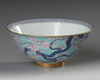 A CHINESE CANTON ENAMEL BOWL, 19TH/20TH CENTURY