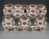 EIGHT CHINESE AMSTERDAM BONT CUPS AND SAUCERS, 18TH CENTURY