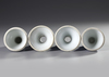 A PAIR OF BLUE AND WHITE POSSIBLY LANTERNS, KANGXI PERIOD (1662-1722)