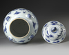 A CHINESE BLUE AND WHITE DRAGON VASE, 19TH CENTURY