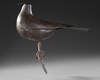 A PERSIAN STEEL BIRD, ZAND DYNASTY 18TH CENTURY