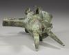 A CHINESE BRONZE JUE, QING DYNASTY (1644-1911)