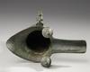 A CHINESE BRONZE JUE, QING DYNASTY (1644-1911)