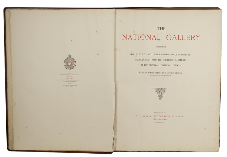 THE MASTERPIECES OF THE NATIONAL GALLERY, LONDON