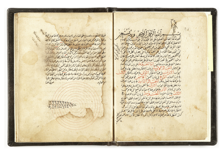 AN ILLUSTRATED ASTRONOMICAL TREATISE BY AL-JAGHMINI, COPIED BY MIRZA MUHAMMED TAHER BIN MIRZA MUHAMMED IBRAHIM AND DATED 826 AH/1422 AD