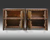 A PAIR OF TIBETAN CABINETS, 19TH CENTURY