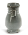 A CHINESE GREY-CELADON HU VASE, QING DYNASTY (1644-1912)