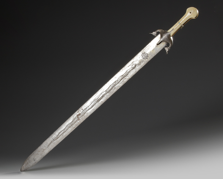 An Indo Persian Straight Sword Firangi North West India Th Century