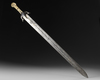 AN INDO-PERSIAN STRAIGHT SWORD (FIRANGI), NORTH-WEST INDIA, 18TH CENTURY