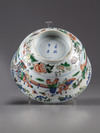 A CHINESE ENAMELLED BOWL, 19TH CENTURY