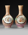 A PAIR OF OPALINE VASES, FRANCE, 19TH CENTURY