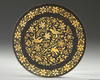 A 'TOLEDO' GOLD INLAID DISH, SPAIN, LATE 19TH-EARLY 20TH CENTURY