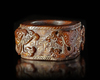 A CHINESE MOTTLED JADE CONG, MING DYNASTY (1368-1644)