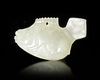 A CHINESE CARVED JADE FISH PENDANT, QING DYNASTY (1644–1911)