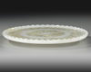 A FRENCH OPALINE DISH, EARLY 20TH CENTURY