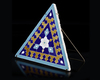 A TIMURID STYLE POTTERY TILE, 20TH CENTURY