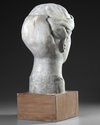 A MARBLE FEMALE HEAD, 17TH-18TH CENTURY
