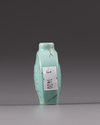 A turquoise glazed porcelain snuff-bottle