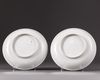 A pair of 'famille rose' dishes