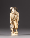 A Japanese ivory figure