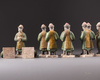 Twelve Chinese Zodiac terracotta figures