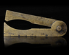 A RARE PERSIAN GUNNER’S CALIPER PRODUCED FOR THE PERSIAN ARMY,  DATED 1154 AH/1741-42 AD
