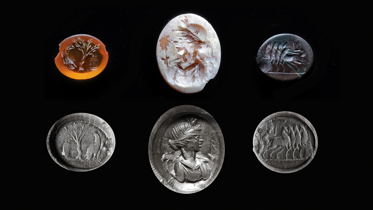 THREE ROMAN INTAGLIOS, 1ST-2ND CENTURY AD