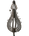 A MONUMENTAL SAFAVID PIERCED-STEEL PROCESSIONAL STANDARD ('ALAM) PERSIA, 17TH CENTURY