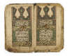 THREE QURAN SECTIONS, CENTRAL ASIA, LATE 19TH CENTURY