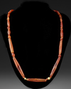 A CARNELIAN NECKLACE, NEAR EASTERN, 3RD MILLENNIUM BC