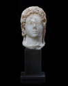 A MARBLE HEAD OF ALEXANDER, HELLENISTIC 2ND-3RD CENTURY BC