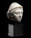 A HEAD OF MINERVA OR ATHENA, ROMAN 1ST CENTURY AD