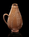 A ROMAN RED WARE PERIFORM VASE, ROMAN, 3RD CENTURY AD