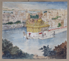 VIEWS OF THE GOLDEN TEMPLE AT AMRITSAR EUROPEAN SCHOOL, 19TH CENTURY