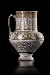 * A KASHAN LUSTRE POTTERY JUG, PERSIA, 13TH CENTURY