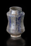 A KASHAN GLAZED POTTERY JUG  (ALBARELLO), PERSIA, 14TH CENTURY