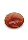 A ROMAN CARNELIAN INTAGLIO WITH AN ELEPHANT QUADRIGA, 1ST CENTURY BC-AD