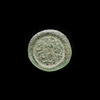AN EARLY ISLAMIC  GLASS WEIGHT OF DIRHAM