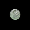 AN EARLY ISLAMIC GLASS WEIGHT OF HALF DIRHAM