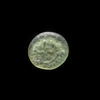 AN EARLY ISLAMIC GLASS WEIGHT OF QUARTER DIRHAM,10TH-11TH CENTURY