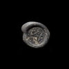 AN EARLY ISLAMIC GLASS WEIGHT OF DOUBLE DIRHAM, 10TH-11TH CENTURY