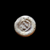 AN EARLY ISLAMIC GLASS WEIGHT OF HALF DIRHAM,10TH-11TH CENTURY