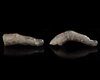 A PAIR OF TWO ROMAN FINGERS, 2ND CENTURY AD