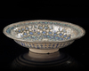* A SULTANABAD POTTERY DISH, NORTH PERSIA, LATE 13TH-EARLY 14TH CENTURY