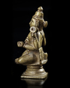 A GILT NEPALESE BRONZE FIGURE, EARLY 20TH CENTURY