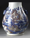 A CHINESE HU-FORM VASE, 20TH CENTURY