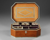 A BONE INLAID WOODEN WRITING BOX, INDIA, 19TH-20TH CENTURY