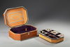 A BONE INLAID WOODEN WRITING BOX, INDIA, 19TH-20TH CENTURY